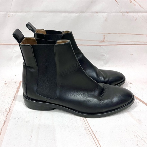 Everlane Leather Davos Gomma The Modern Chelsea Ankle Booties Boots - Picture 1 of 13